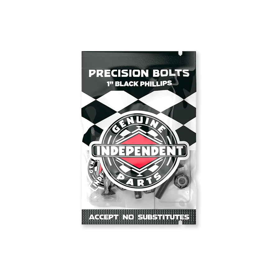 Independent 1” Black Phillips Hardware