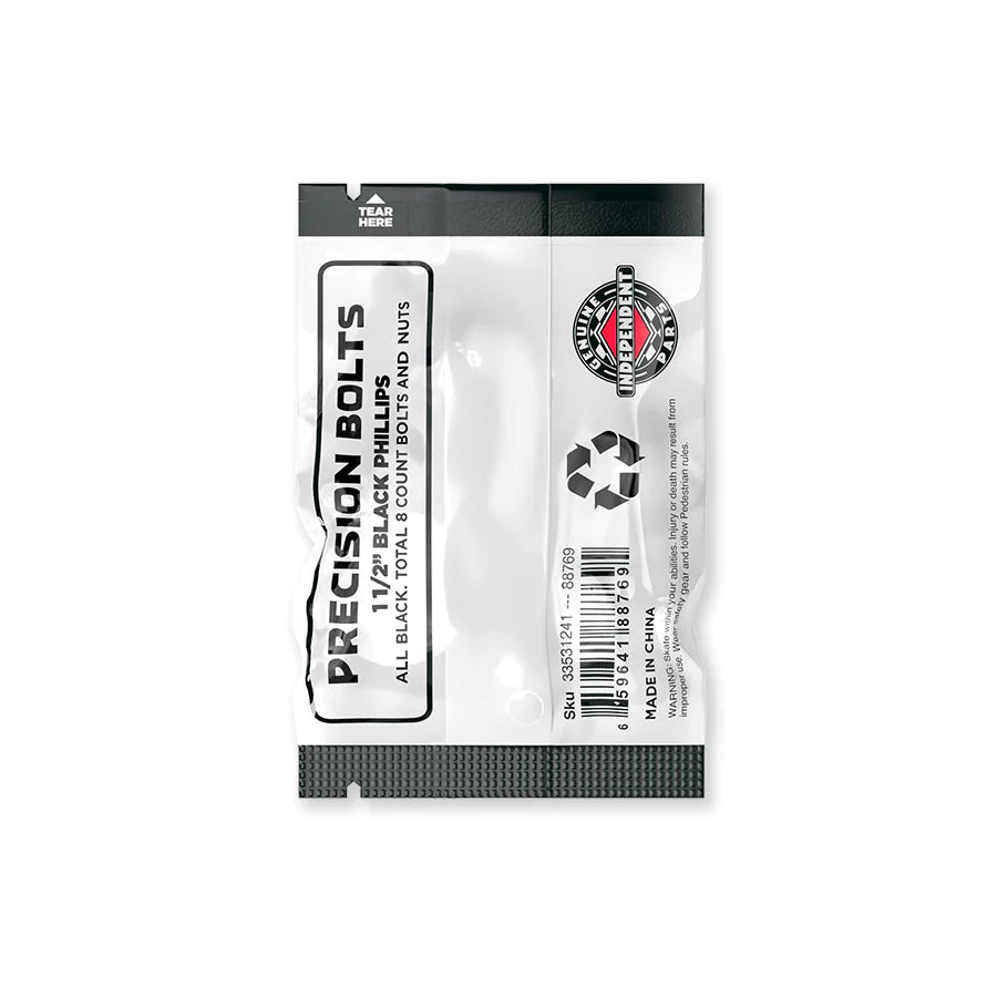 Independent 1.5” Black Phillips Hardware