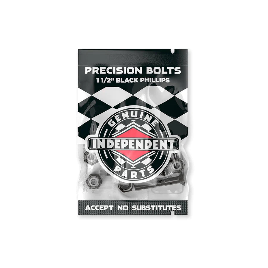 Independent 1.5” Black Phillips Hardware