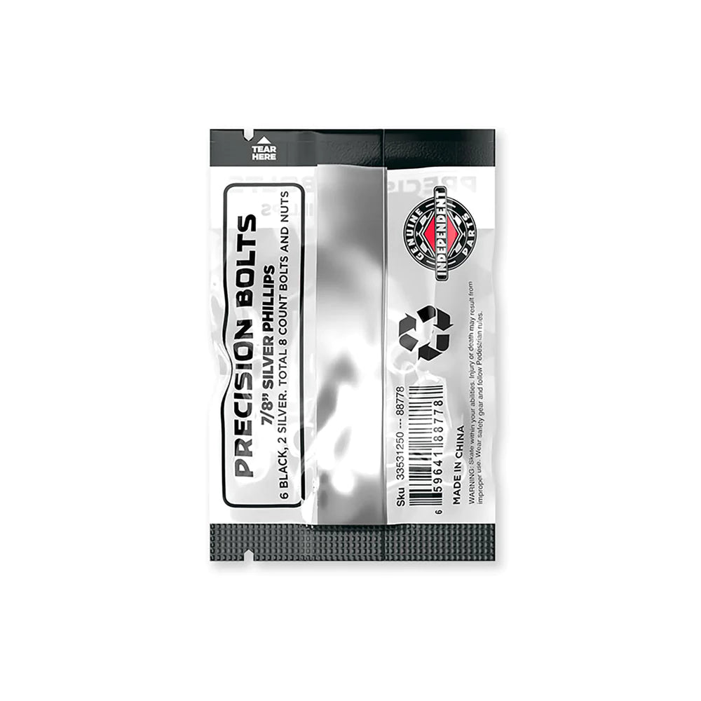 Independent 7/8" Silver Phillips Hardware