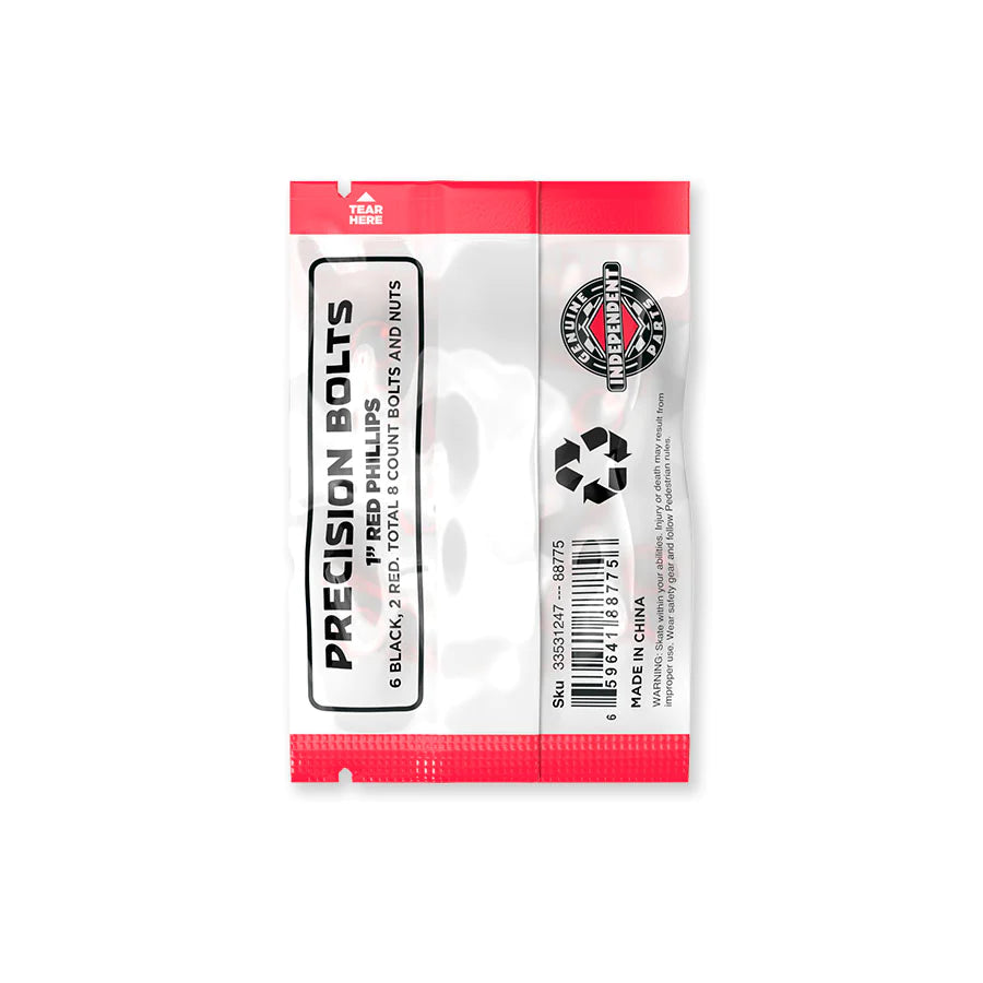 Independent 7/8" Red Phillips Hardware