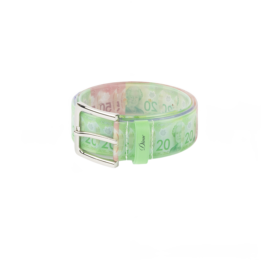 Dime Money Spread Belt - Cad – Time Machine Skateshop