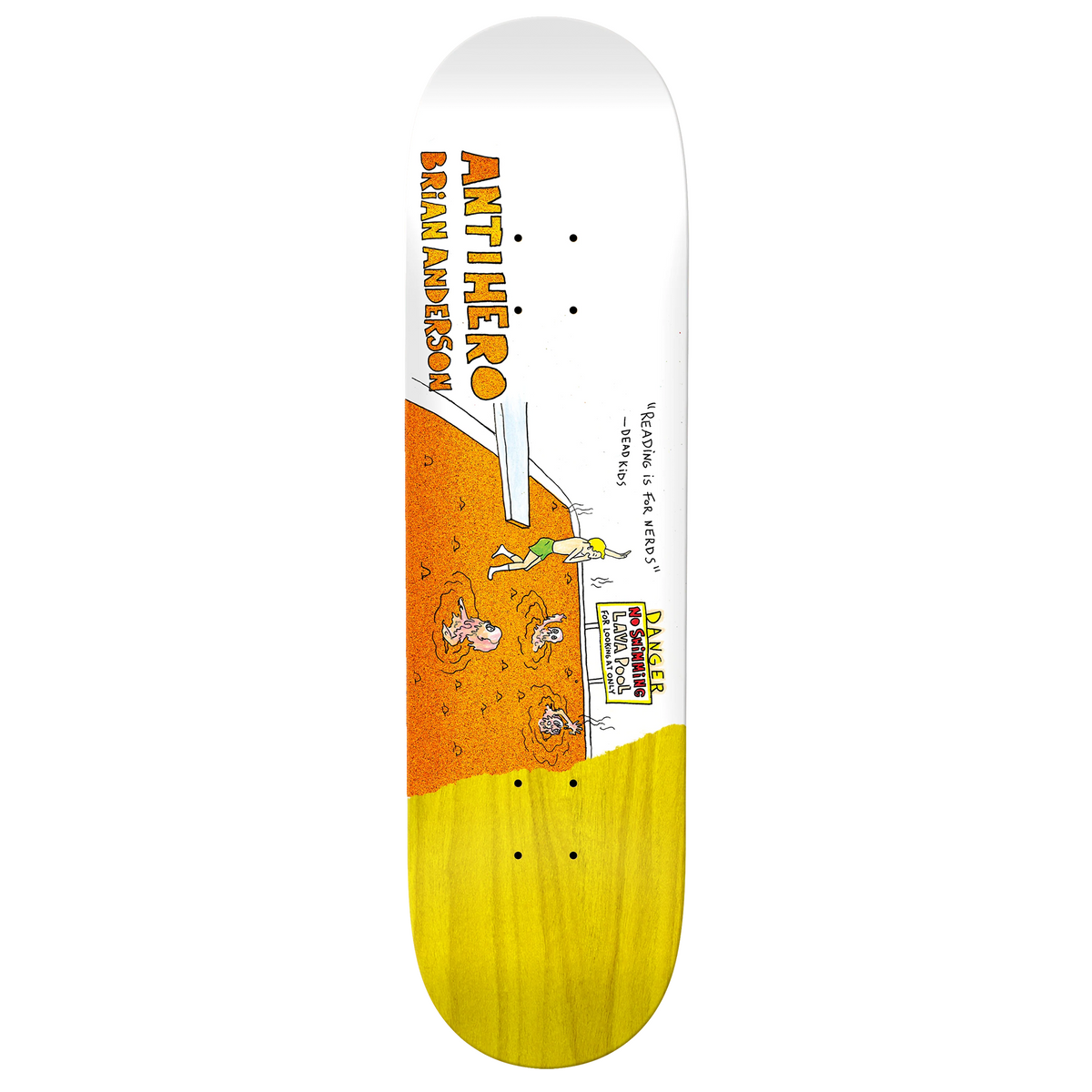 Anti Hero B.A. Porous Walker Round 3 Deck - 8.75