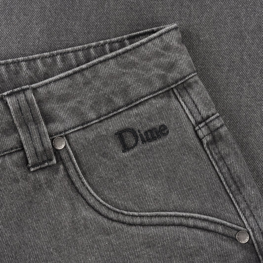 Dime Classic Relaxed Denim Pants - Vintage Black