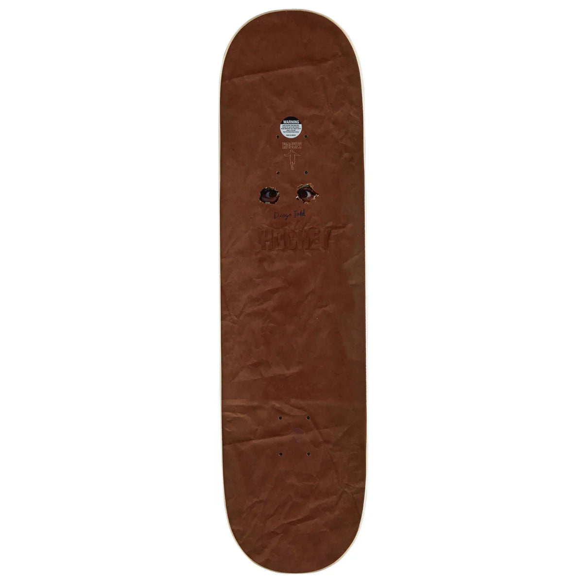 Hockey Diego Todd Paper Cover Deck - 8.38 (Shape 2)