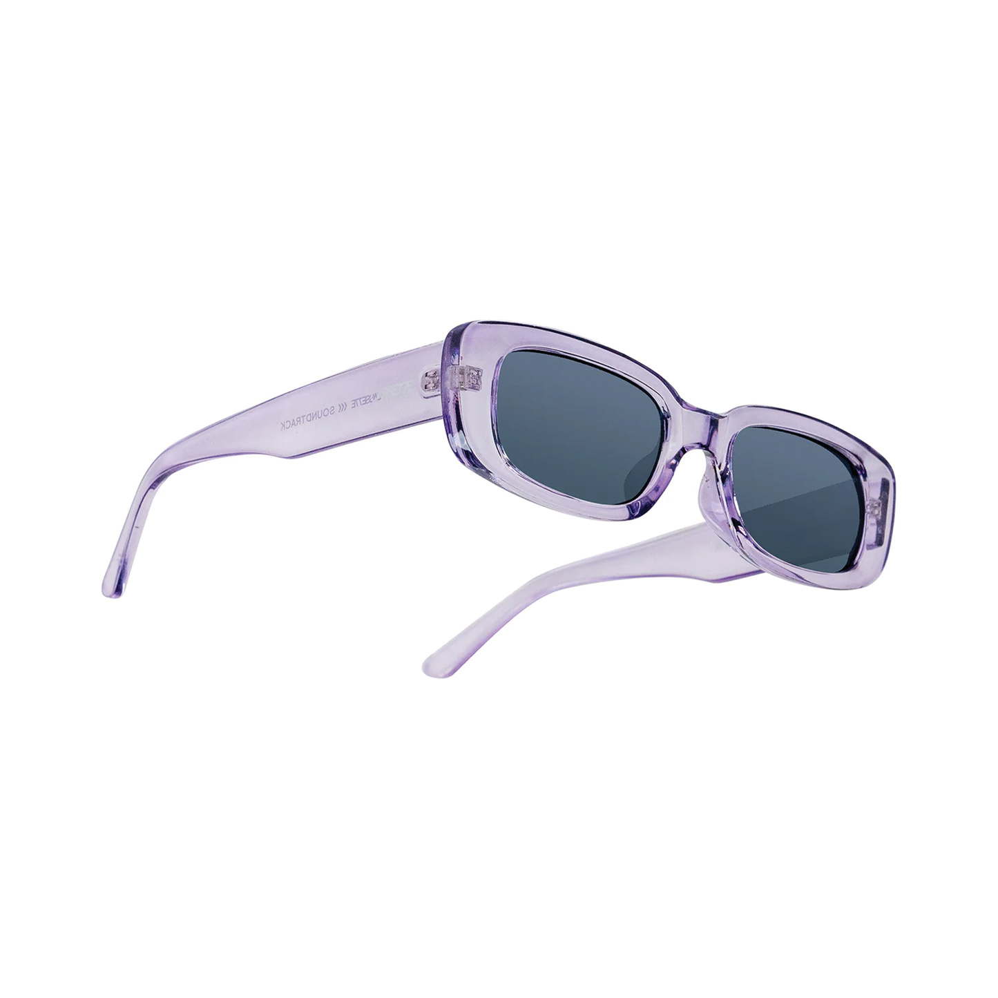 Cassette Soundtrack Sunglasses - Lavender / Smoke Lens