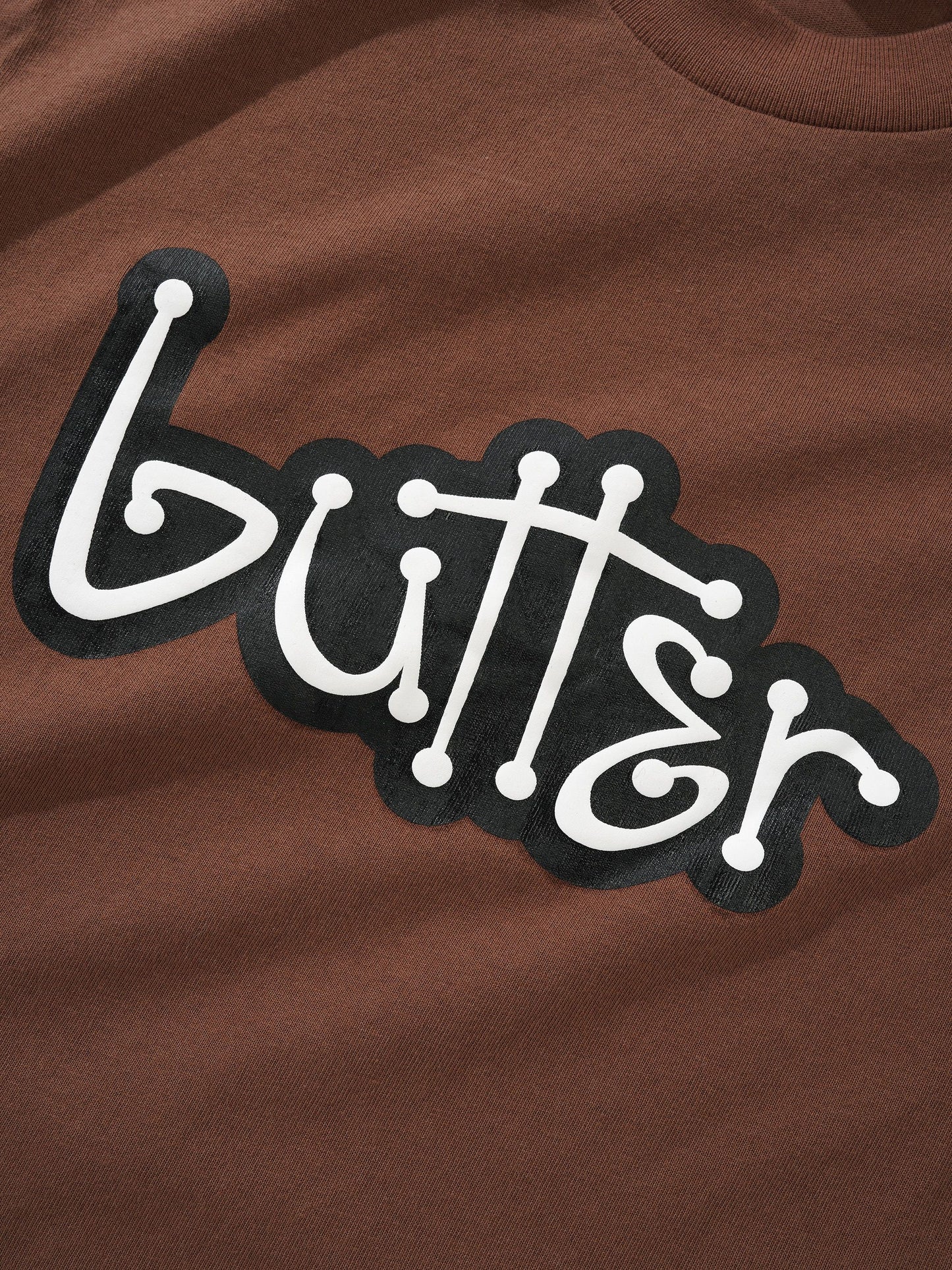 Butter Goods Connection Tee - Brown