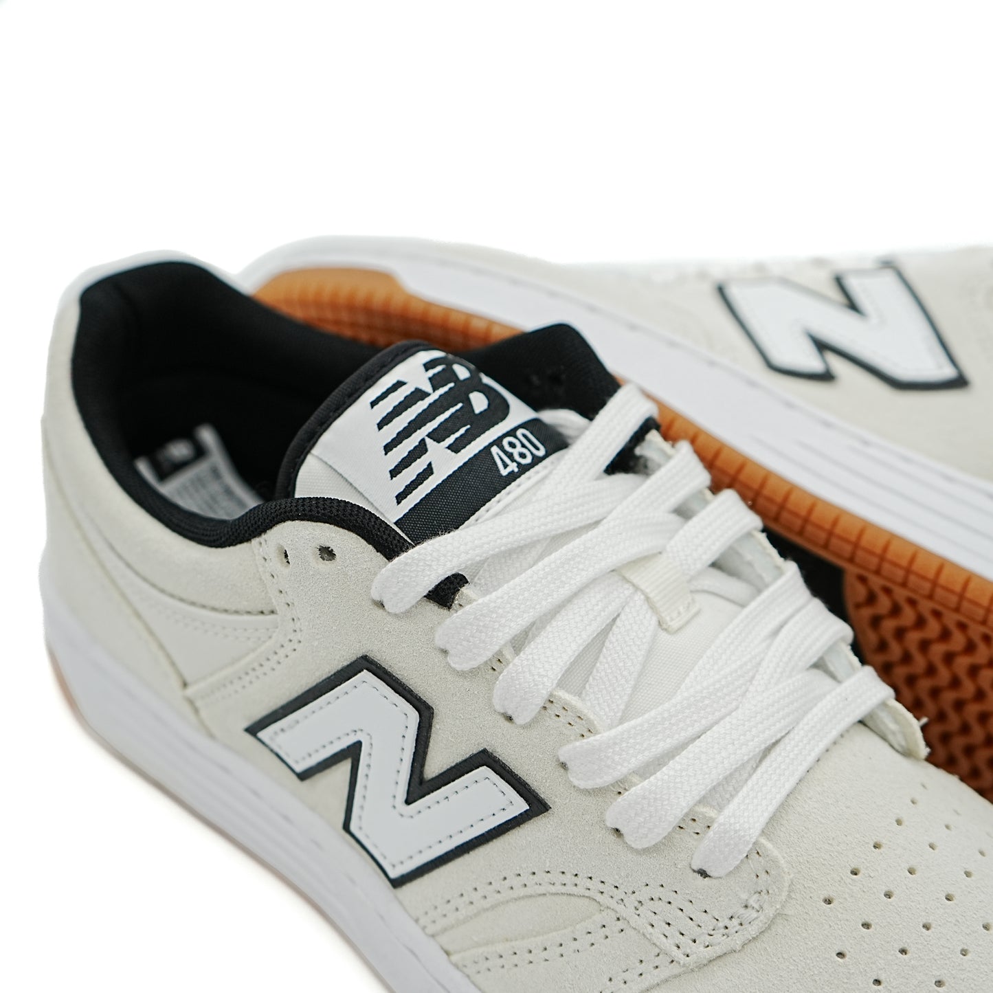 New Balance 480 - White/Black