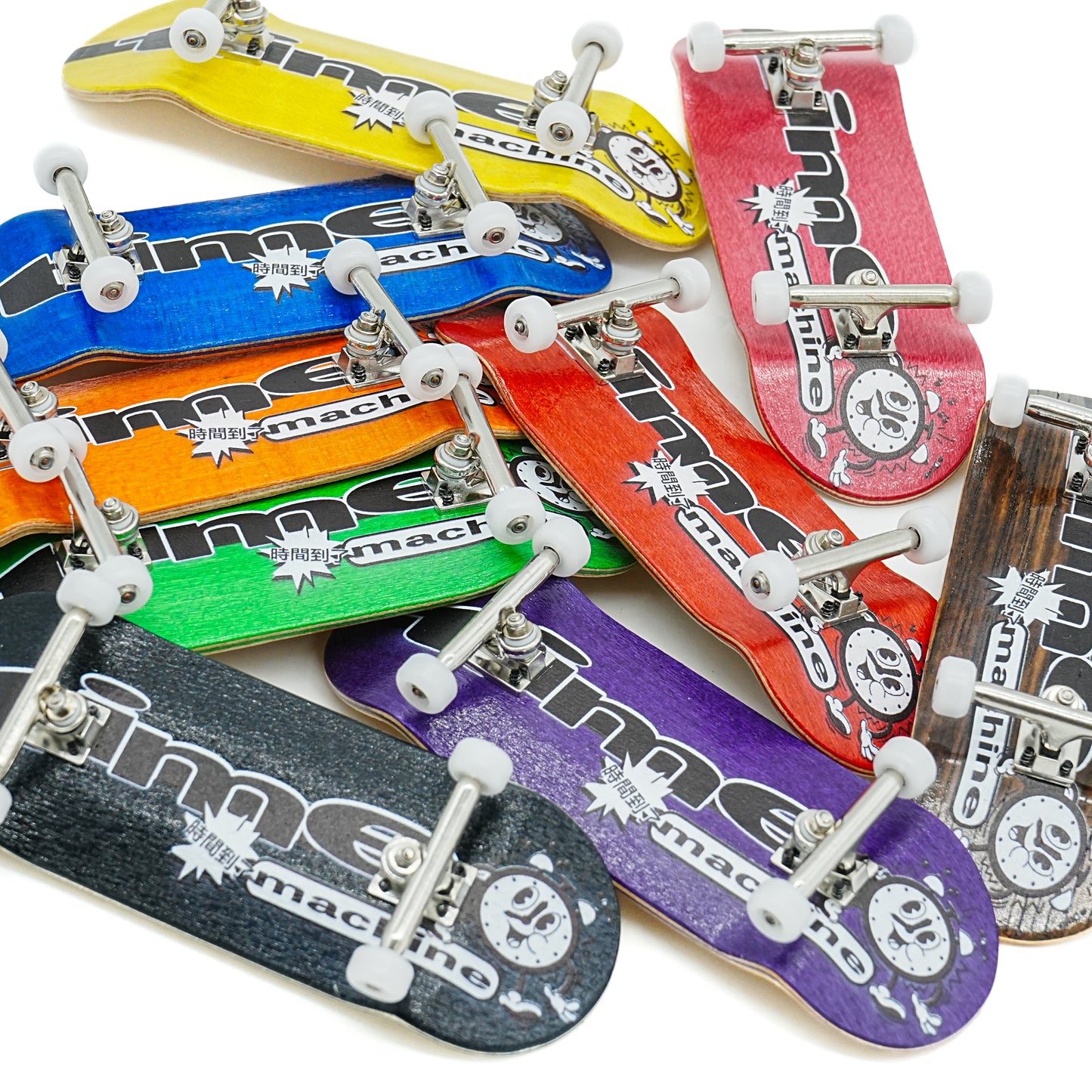 Time Machine Clock Fingerboard Complete - 34mm (Assorted Colors)