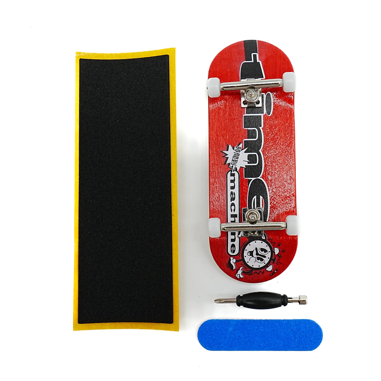 Time Machine Clock Fingerboard Complete - 34mm (Assorted Colors)