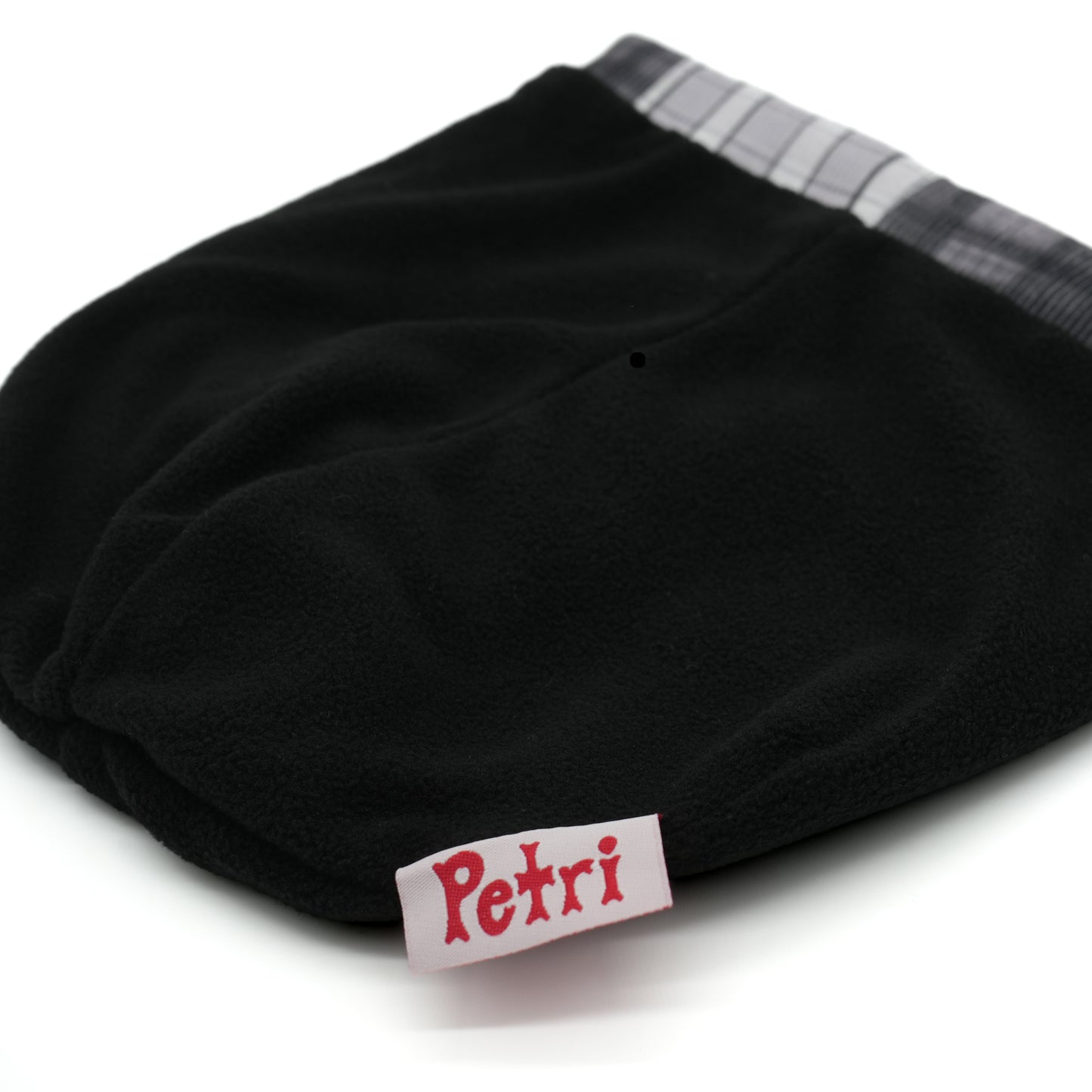 Petri Plaid Beanie - Black / White
