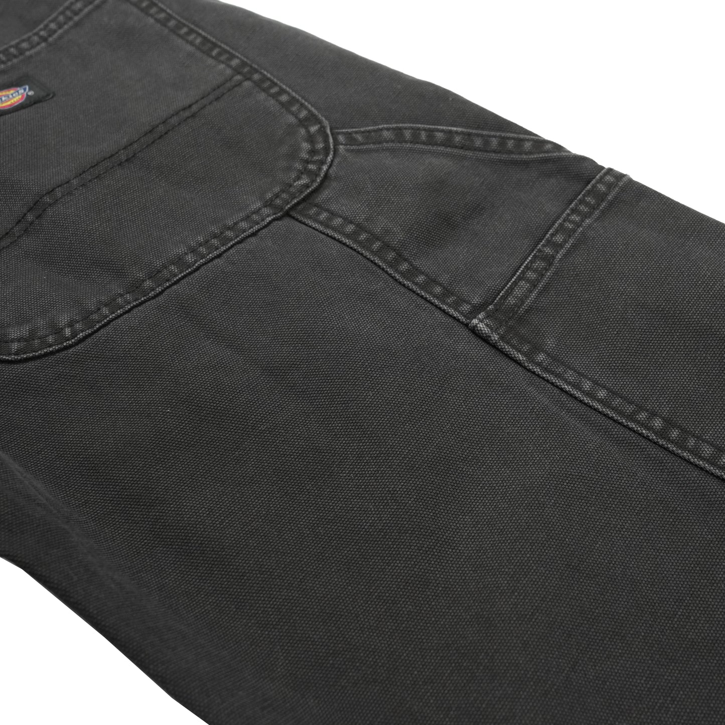 Dickies Worn In Duck Carpenter Pant - Black