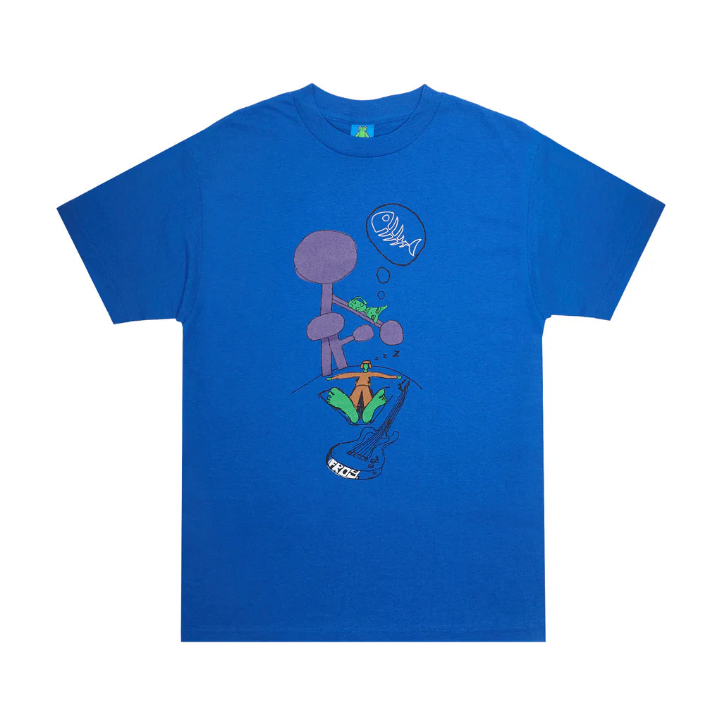 Frog Snoozer Tee - Blue