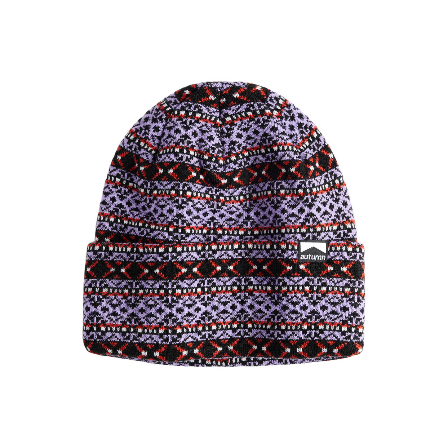 Autumn Heritage Beanie - Lavender