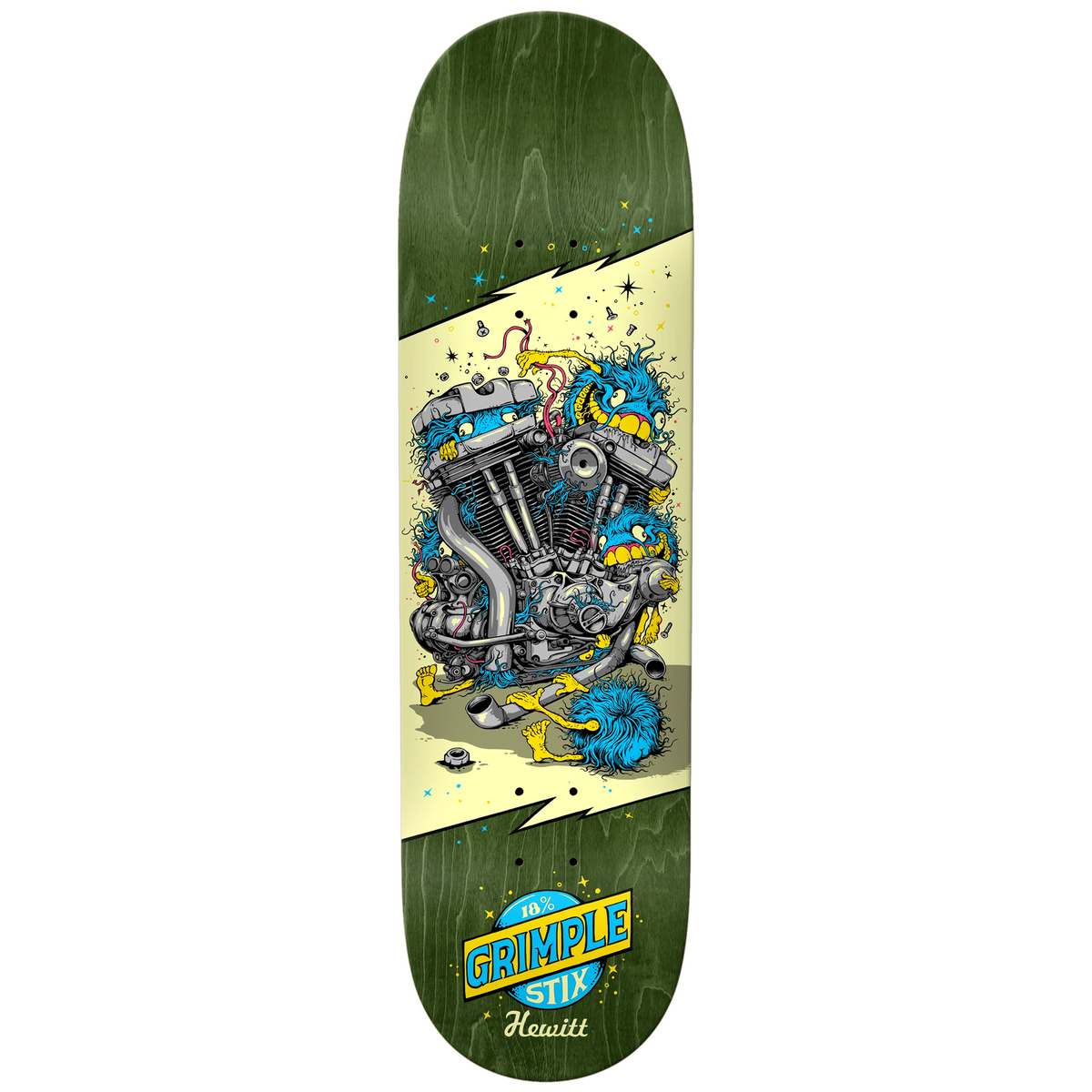 Grimple Stix Hewitt Revs Deck - 8.75
