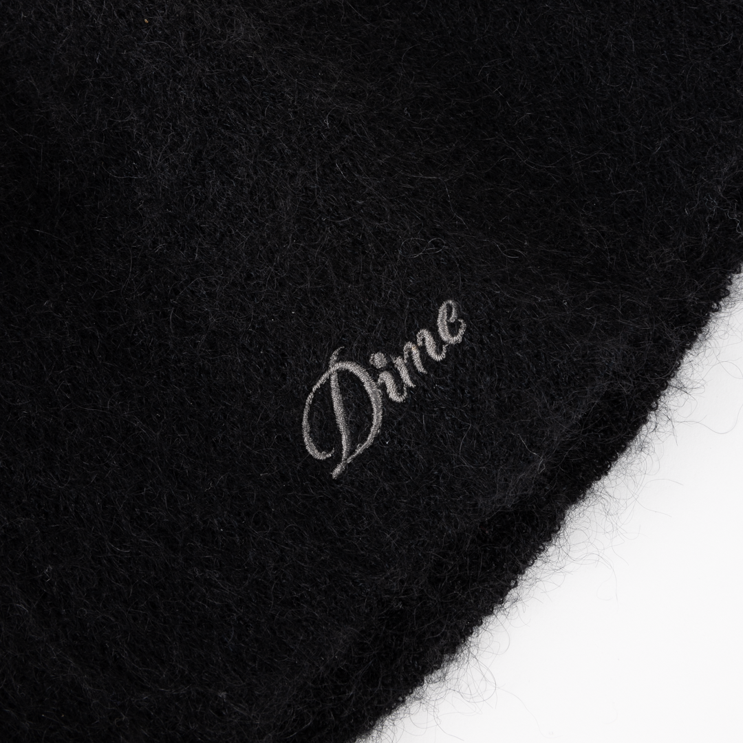 Dime Mohair Skully - Black