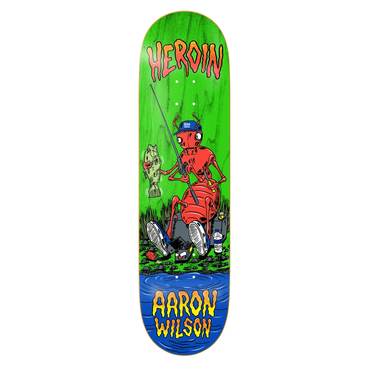 Heroin Aaron Wilson Bug Deck - 8.5