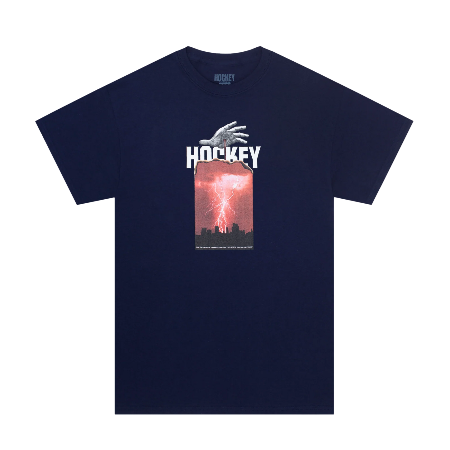 Hockey Side One Tee - Navy