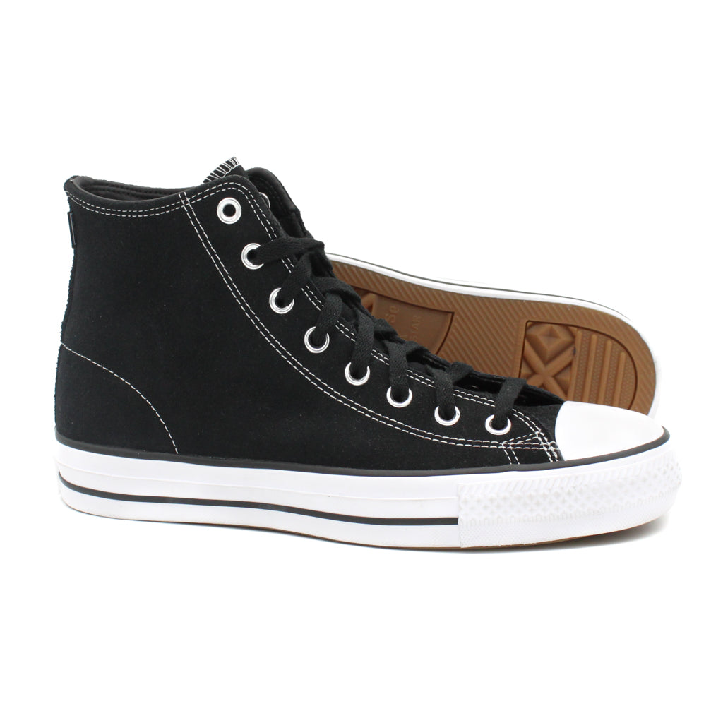 Converse CTAS Pro Hi Suede-Black/White