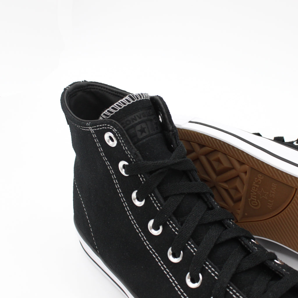 Converse CTAS Pro Hi Suede-Black/White