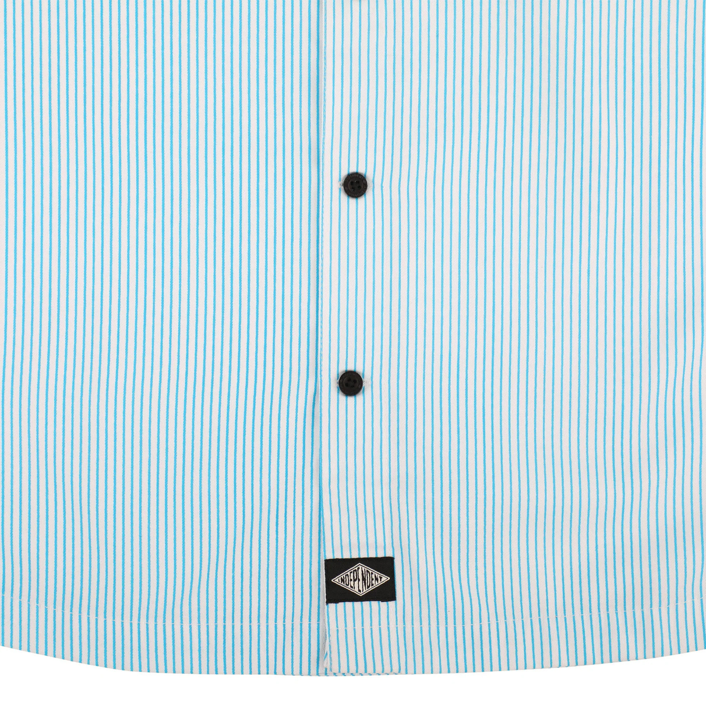 Independent Free On The Streets Button Up Shirt - White / Blue