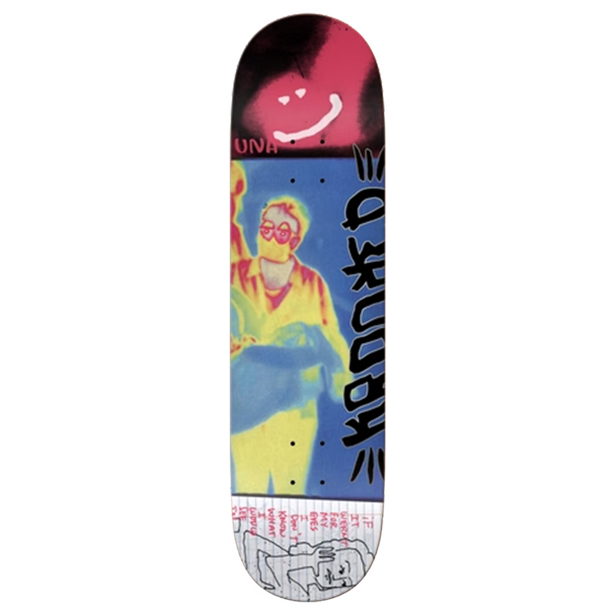 Krooked Una Infrared Deck - 8.28