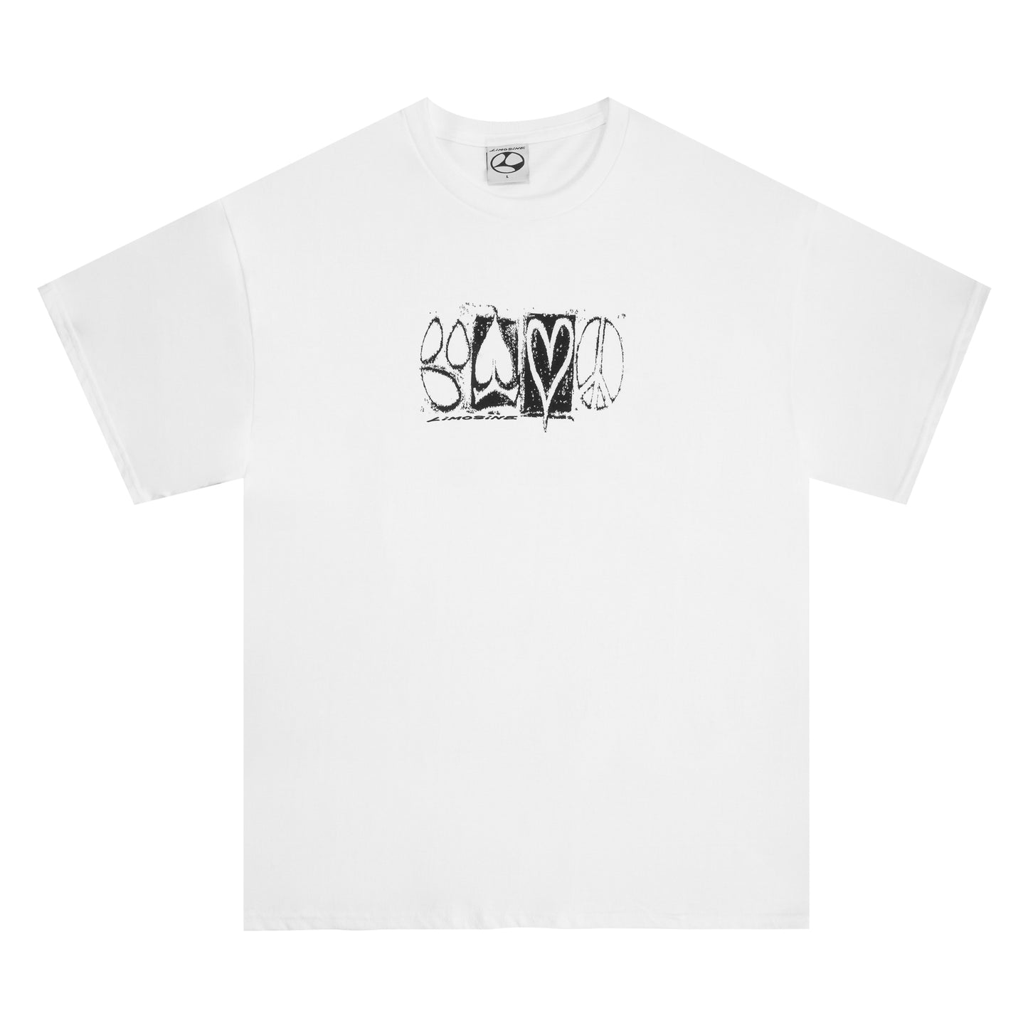 Limosine Symbol Tee - White