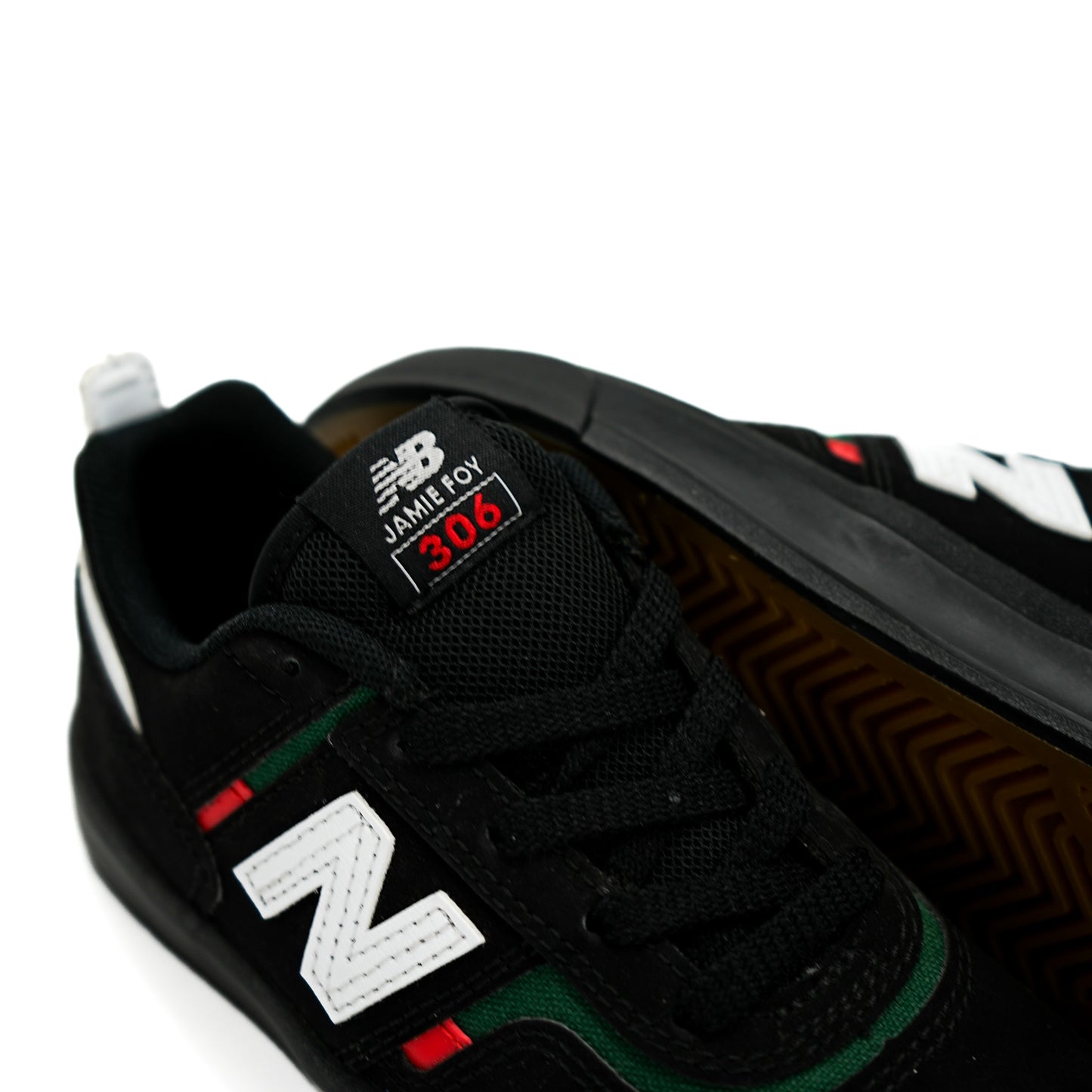 New Balance Foy 306 Kids - Black/Black/Green