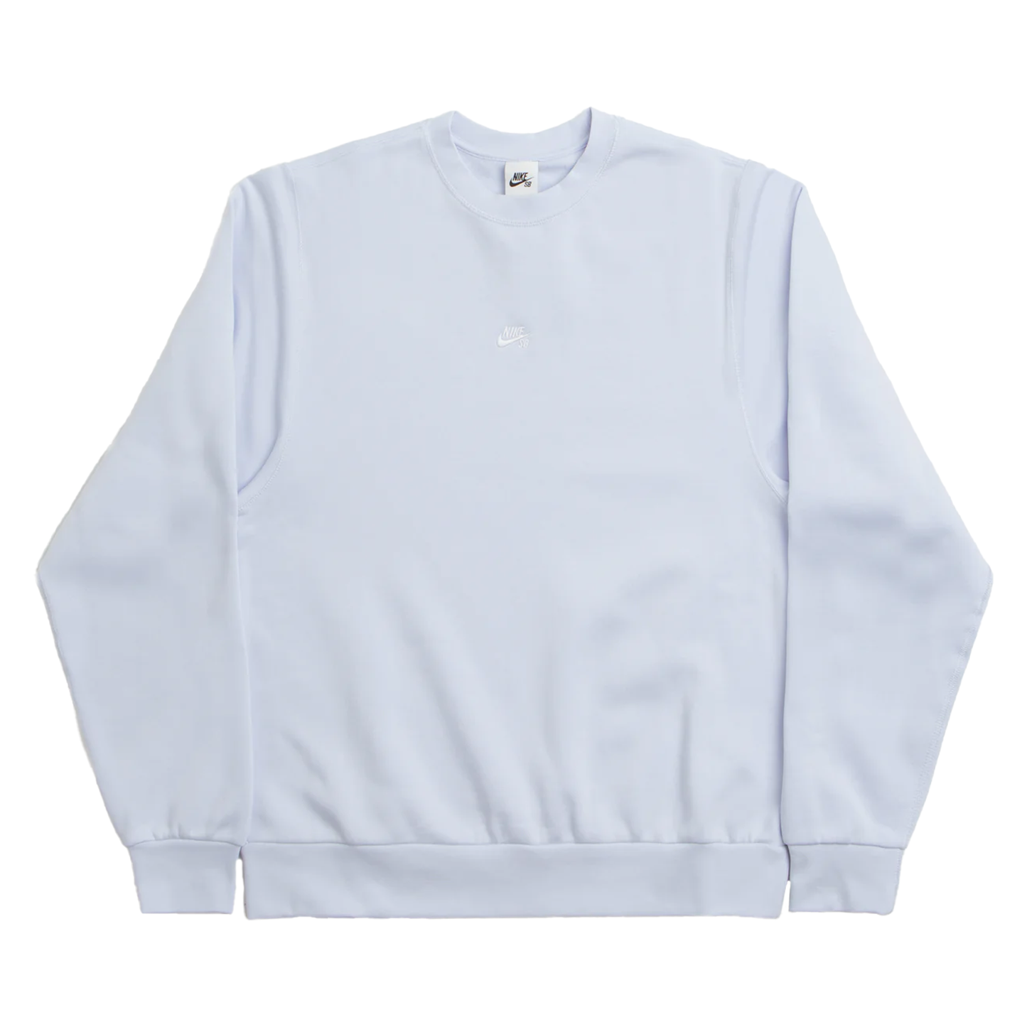 Nike SB Essential Logo Fleece Skate Crew - Football Grey / White