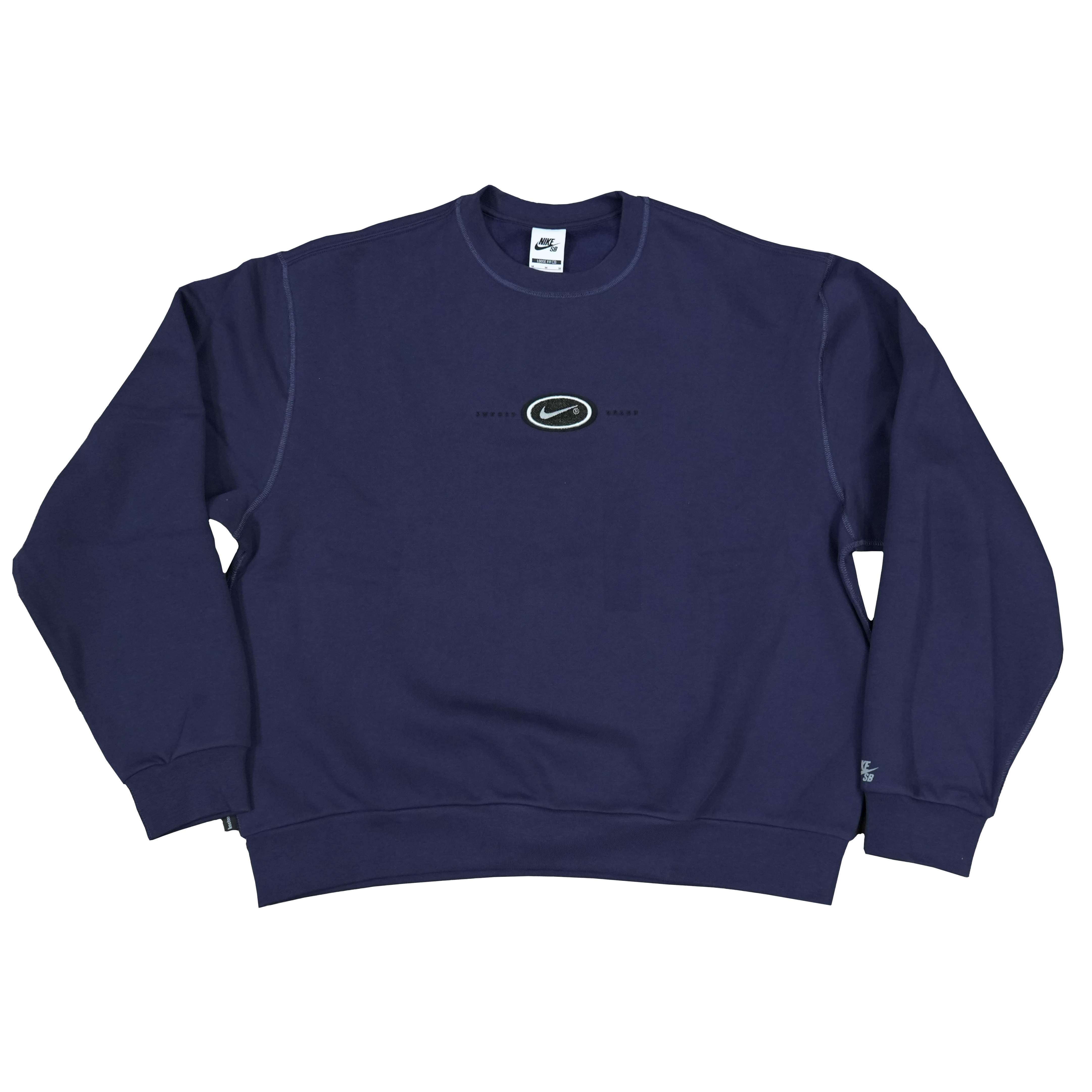 Nike SB Koston Fleece Crewneck Sweater - Midnight Navy – Time 