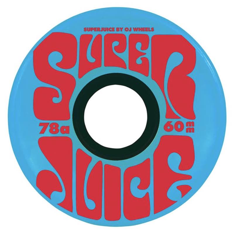 OJ Super Juice 60mm 78a - Blue