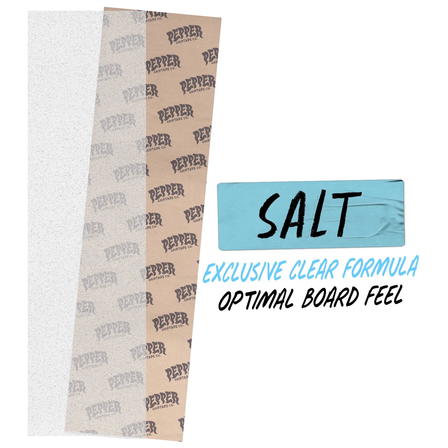 Pepper "Salt" Clear Grip