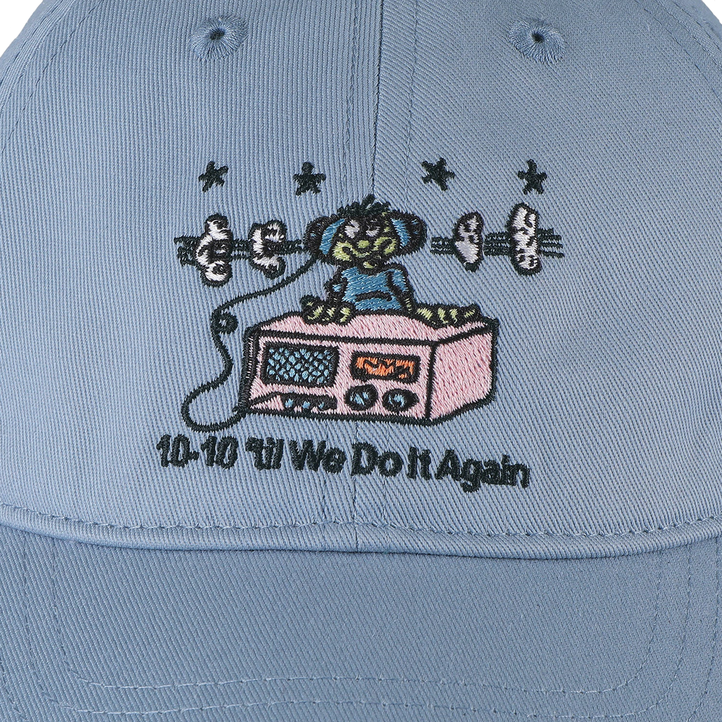 Passport Eyeball Leagues Cap - Washed Slate Blue