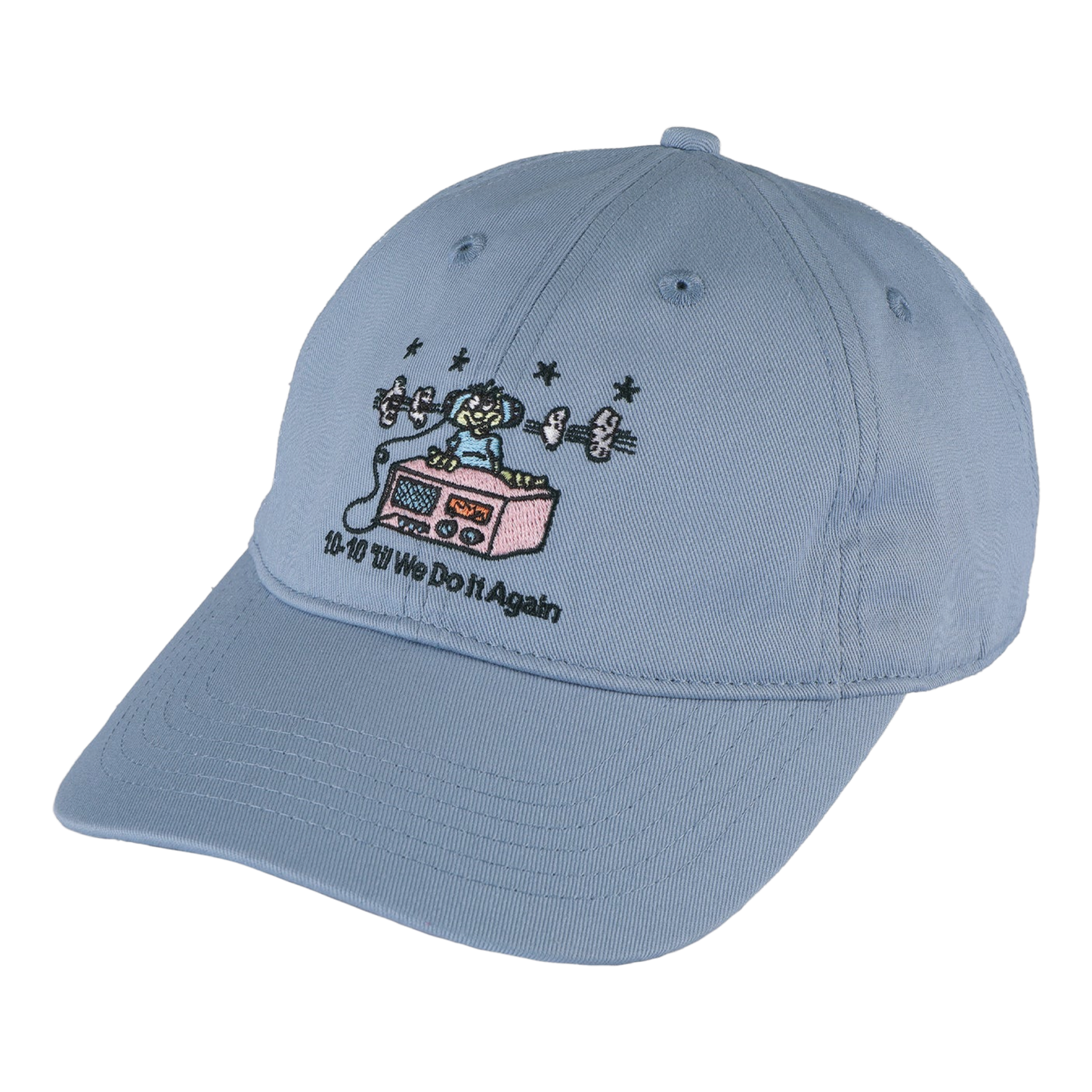 Passport Eyeball Leagues Cap - Washed Slate Blue