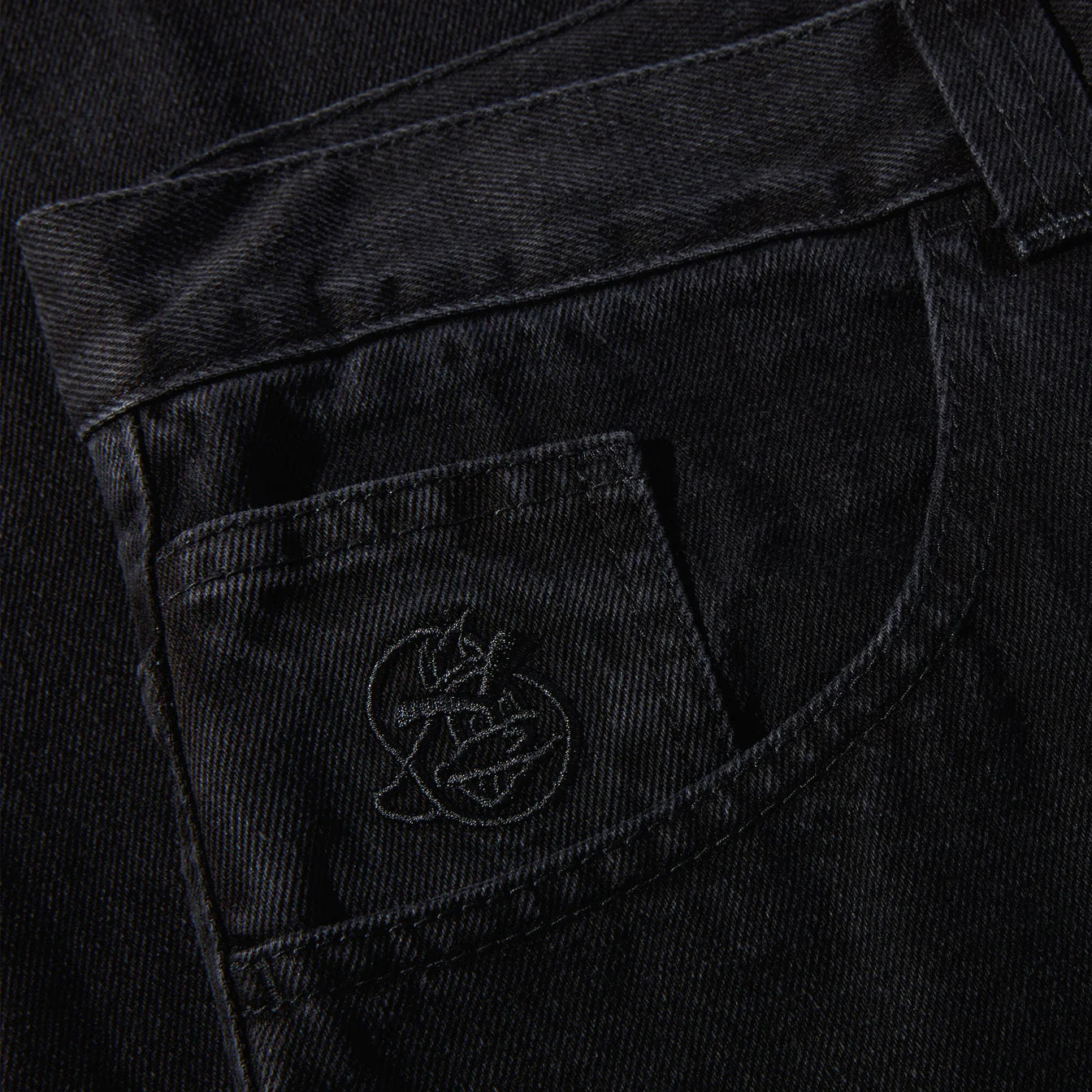 Polar 93! Denim Pants- Pitch Black