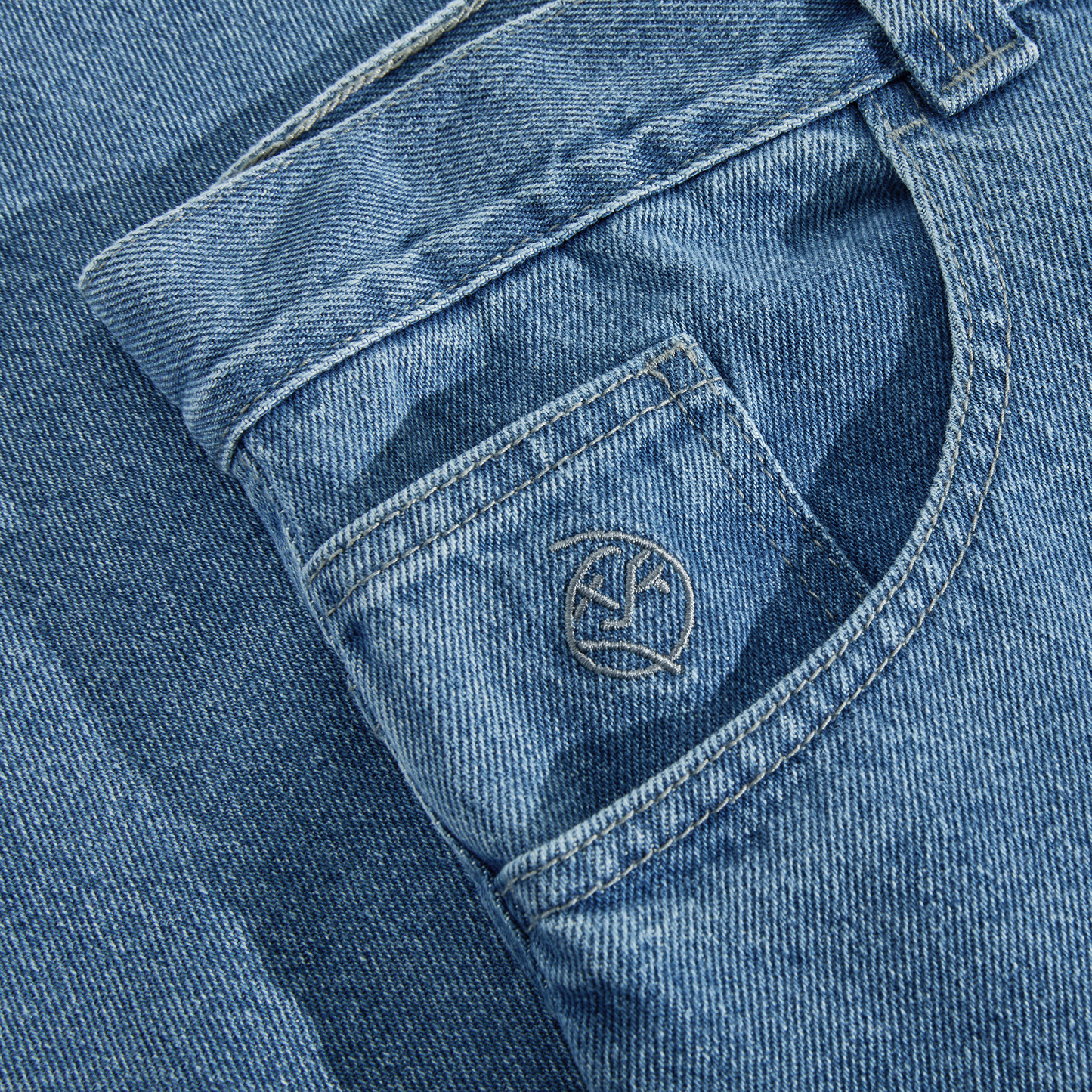 Polar Big Boy Denim Pants - Mid Blue