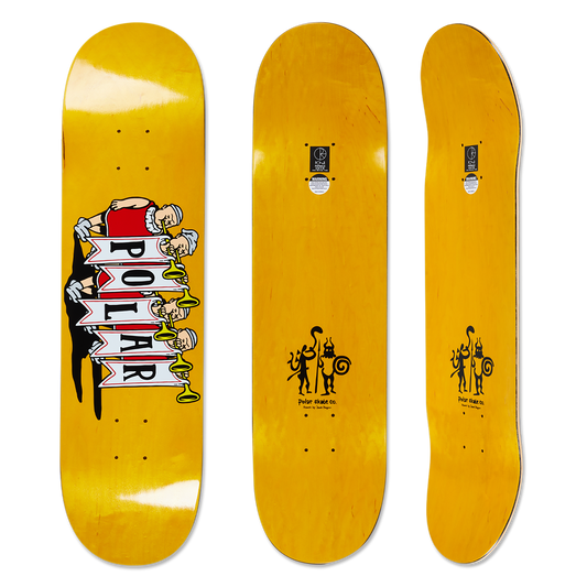 Polar Trumpets Deck - 8.5 Short (WARPED)