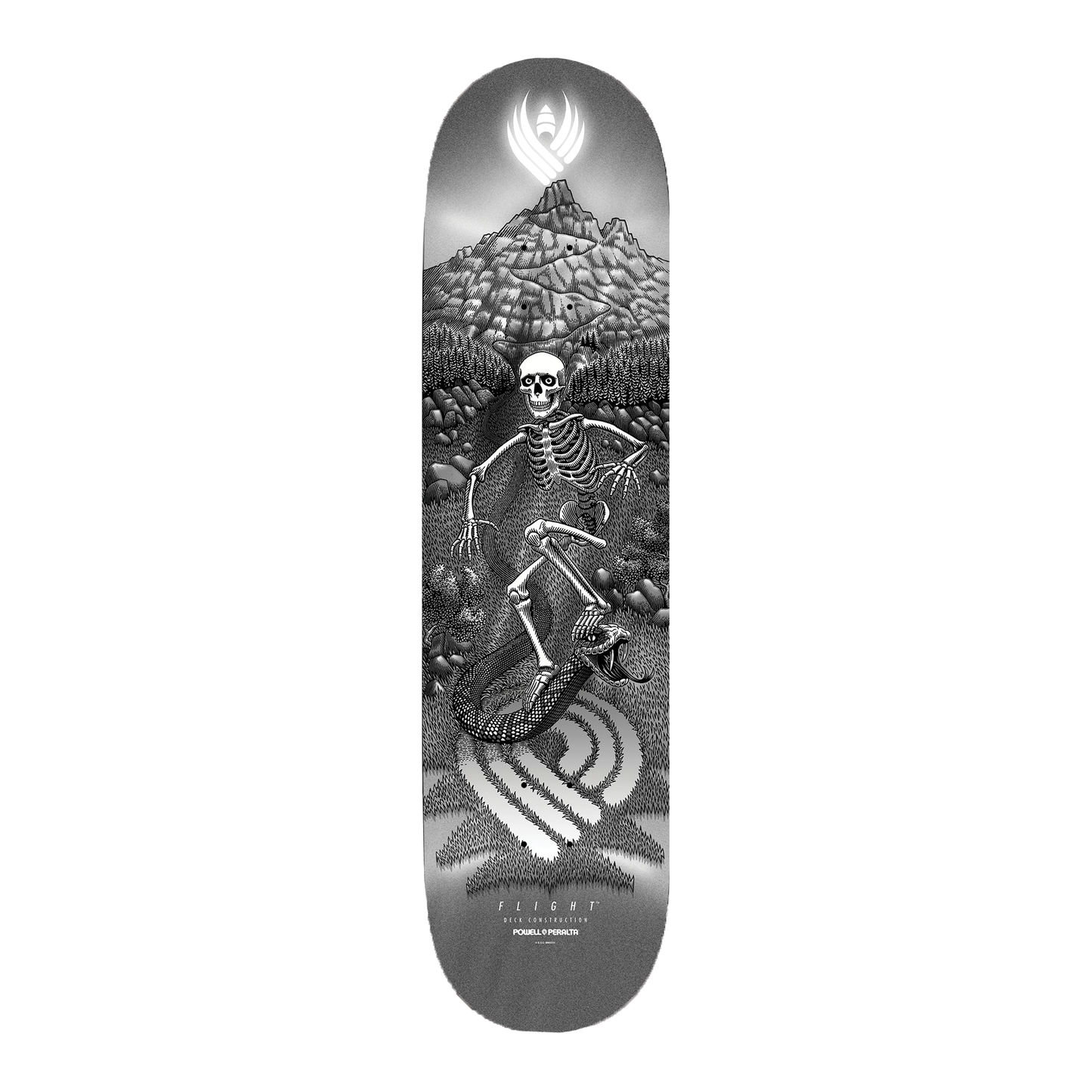 Powell Peralta JM Duran Slidewinder Deck Silver Foil - 8.88
