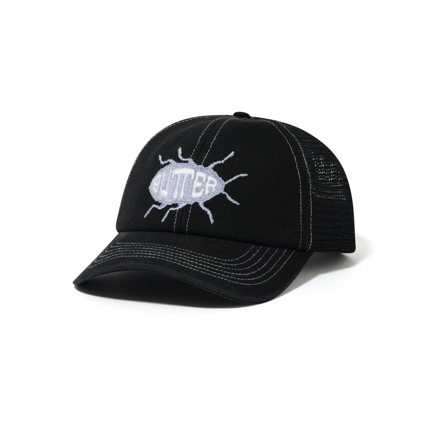 Butter Goods Roach Trucker Cap - Black