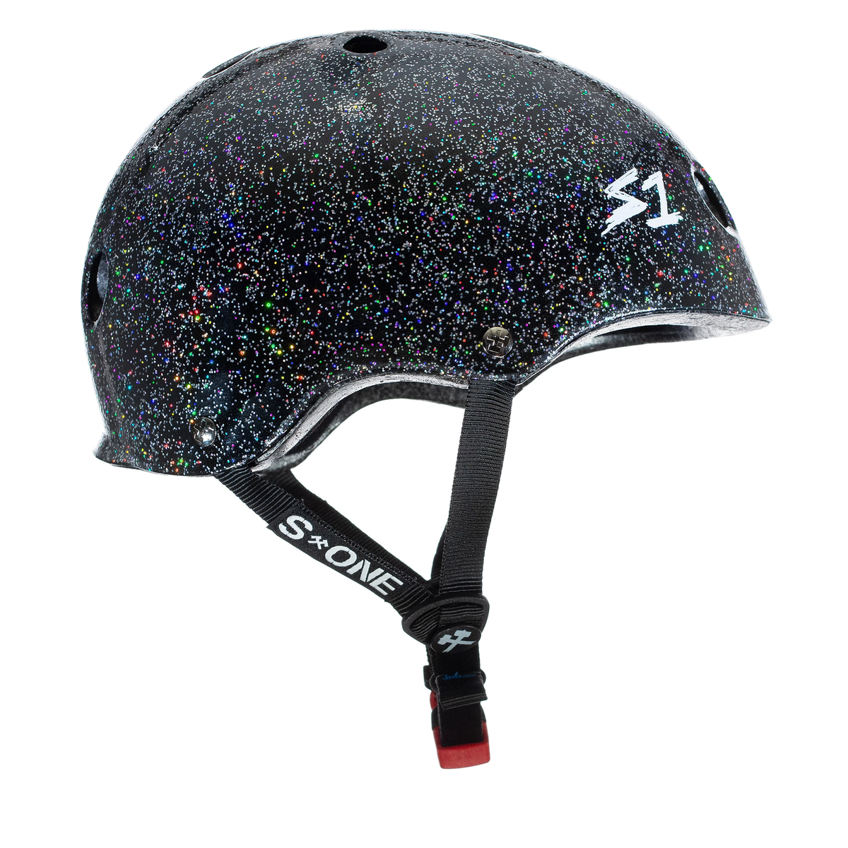 S1 Lifer Helmet - Black Gloss Glitter