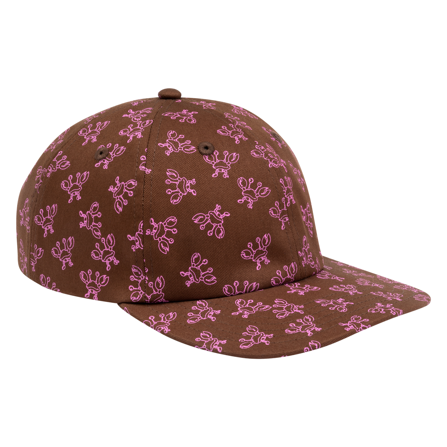 Sci-Fi Fantasy Crab Hat - Brown