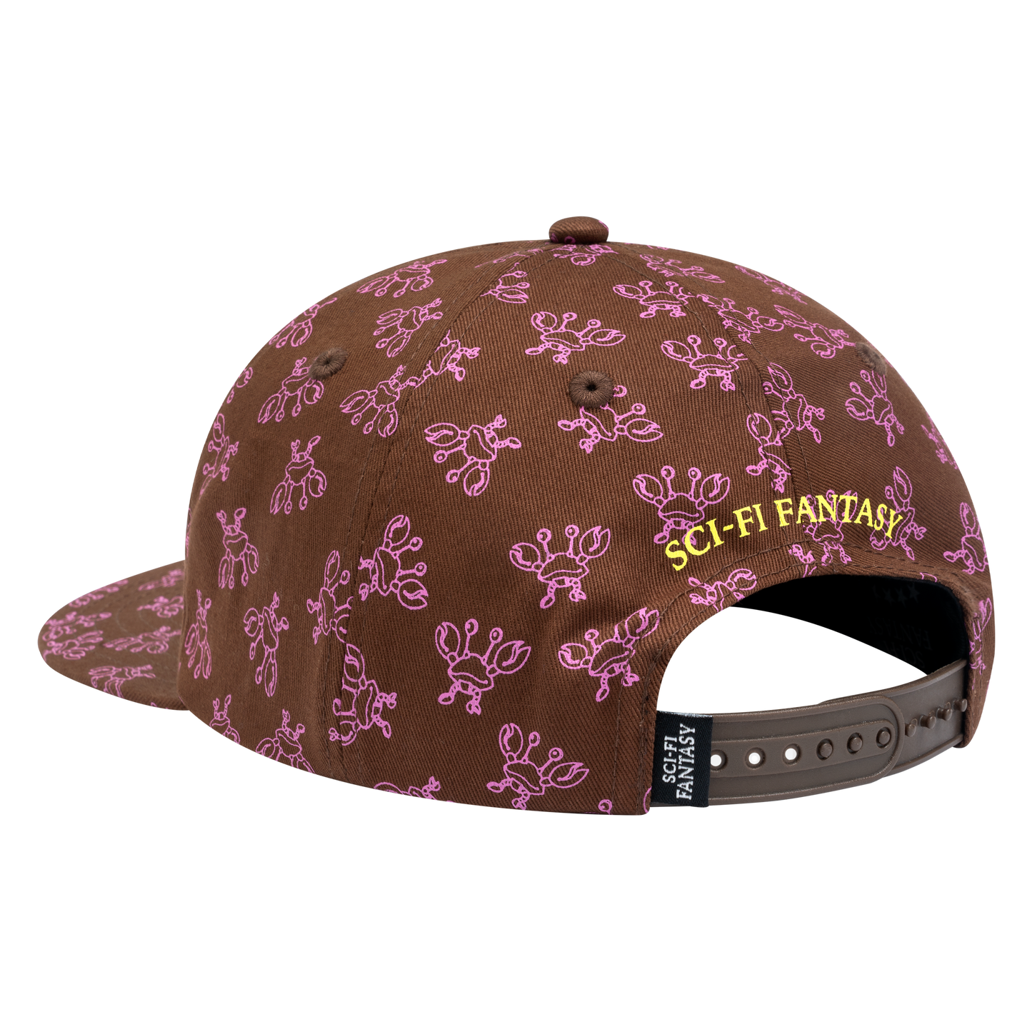 Sci-Fi Fantasy Crab Hat - Brown