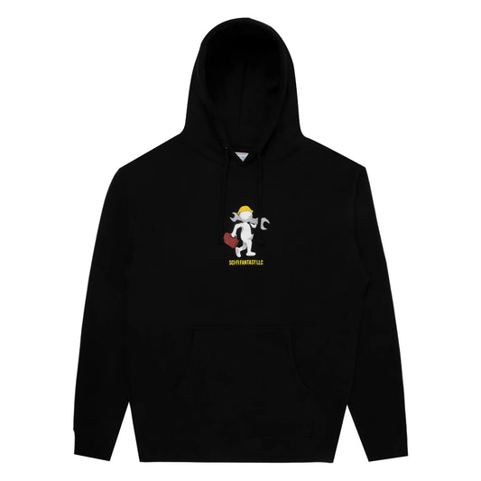 Sci-Fi Fantasy Tech Support Hoodie - Black