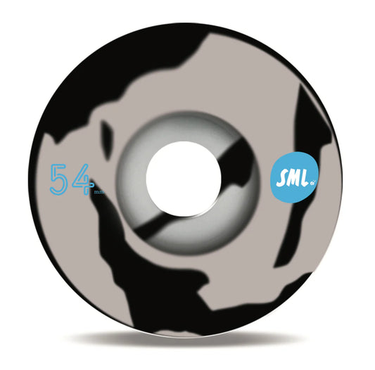 sml Grocery Bag V-Cut Gray/Black Swirl Wheels 99a - 54mm