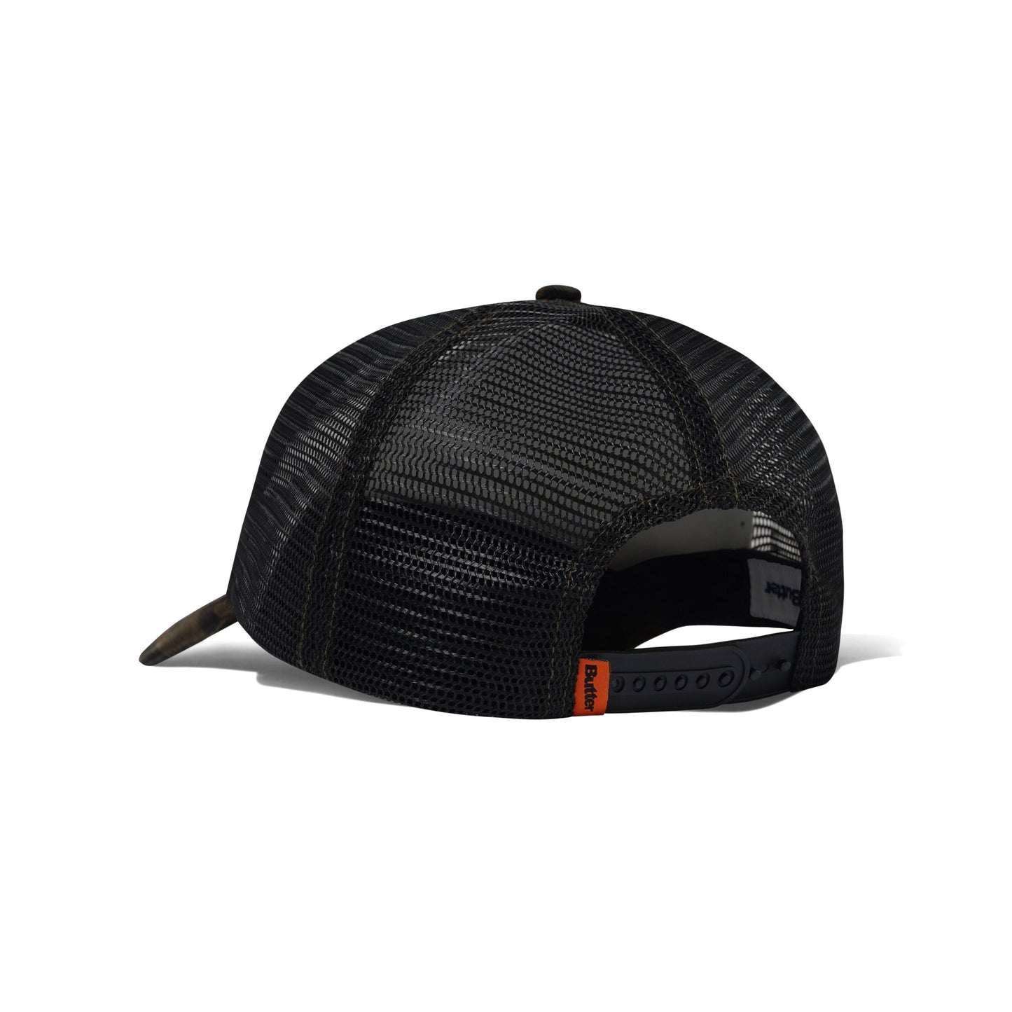 Butter Goods Stencil Trucker Hat - Leopard