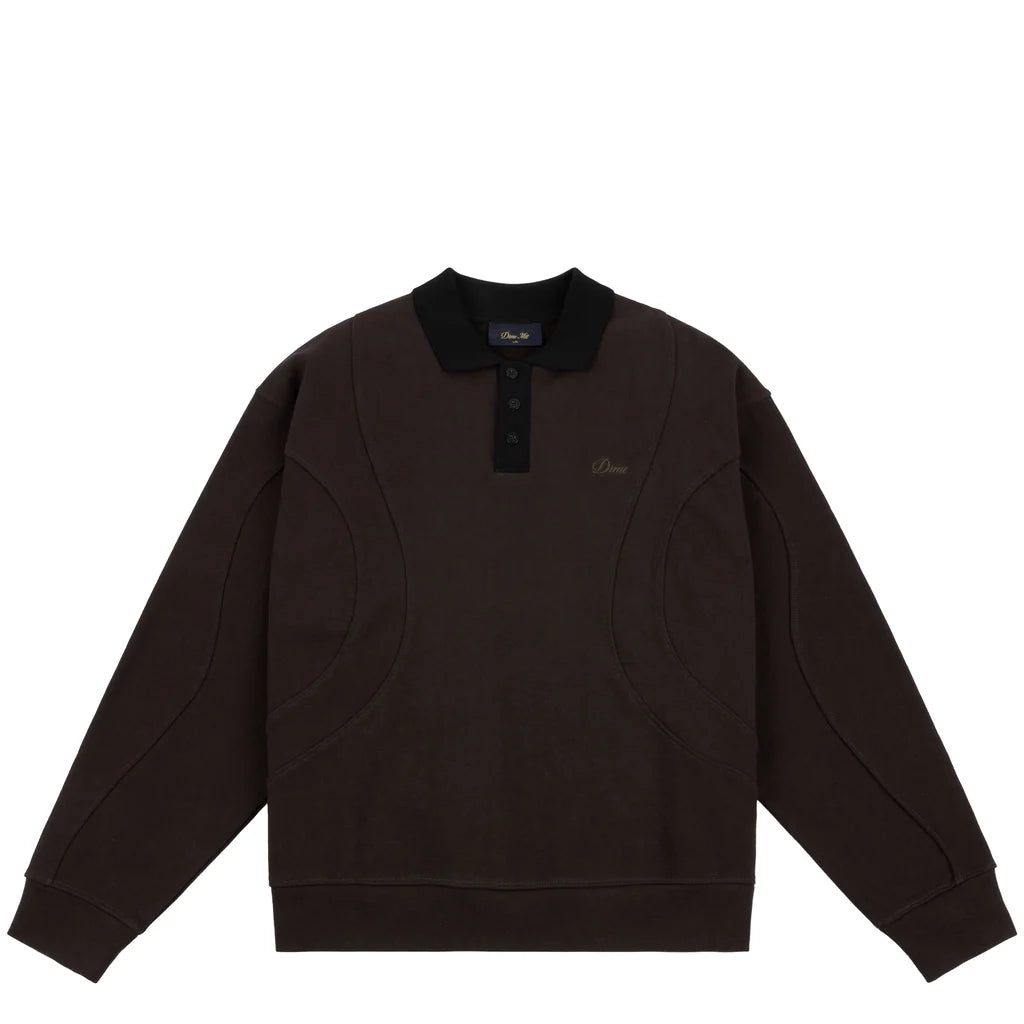 Dime French Terry Rugby - Brown