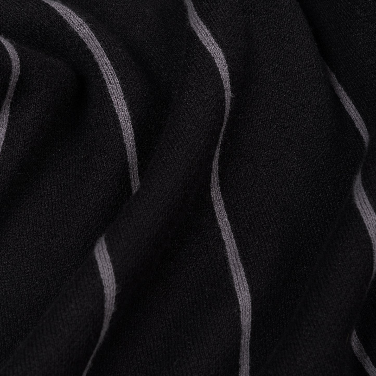 Dime Striped S/S Knit - Black