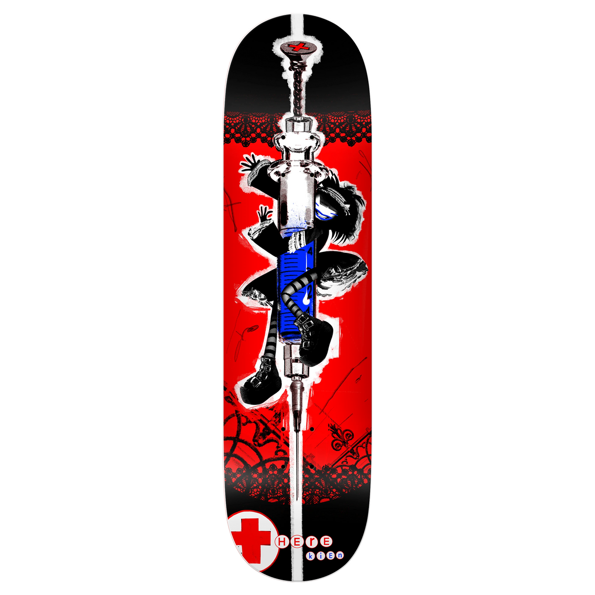 There Skateboards Kien Filthy Guts Deck - 8.38