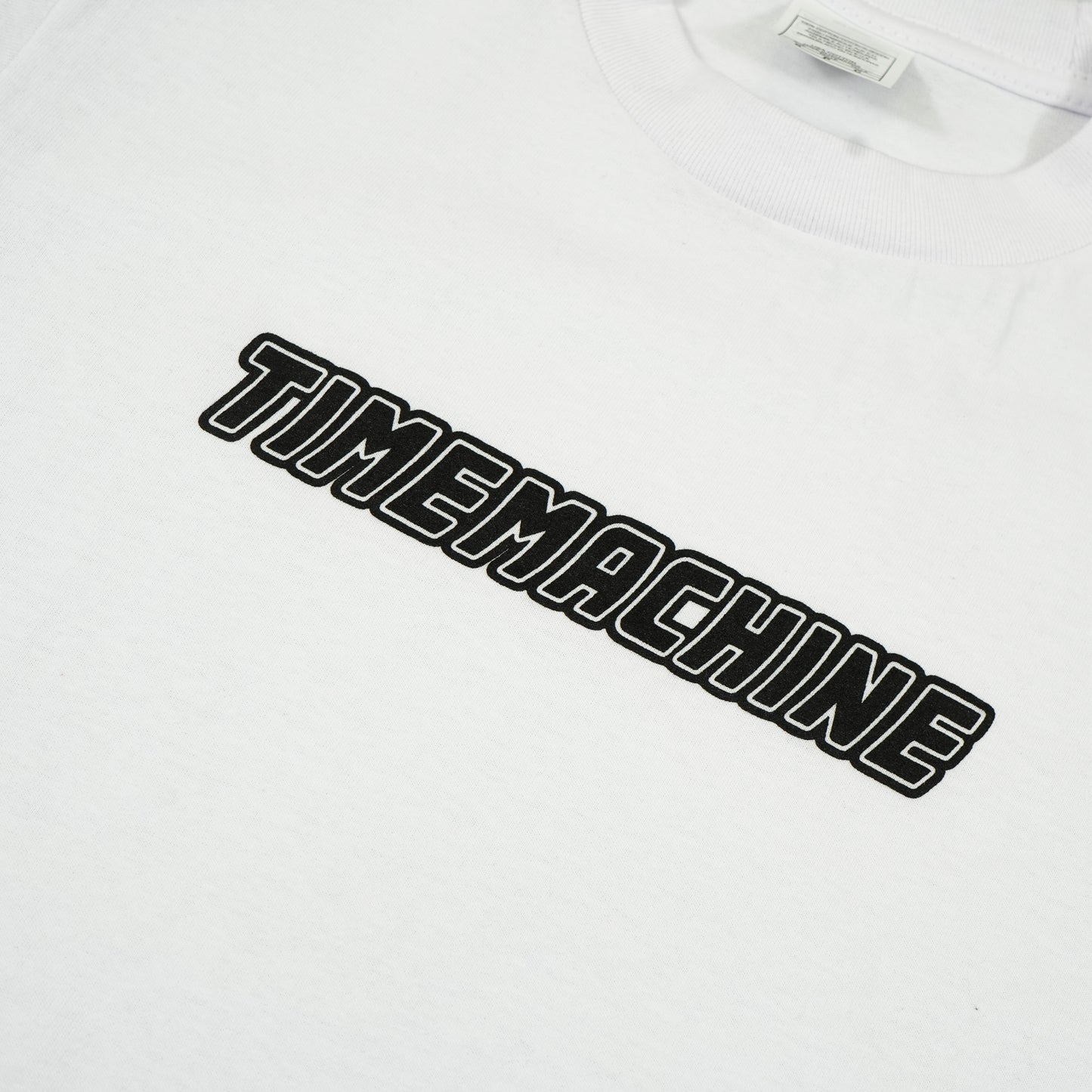 Time Machine Logo Tee - White