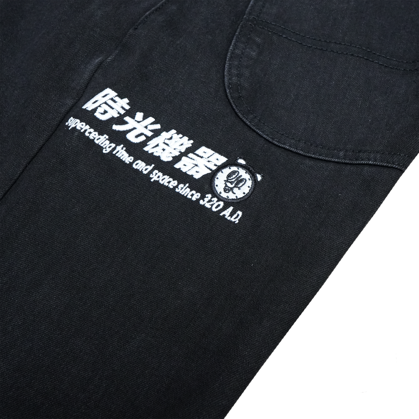 Time Machine x Dickies Wingville Loose Fit Jeans - Black